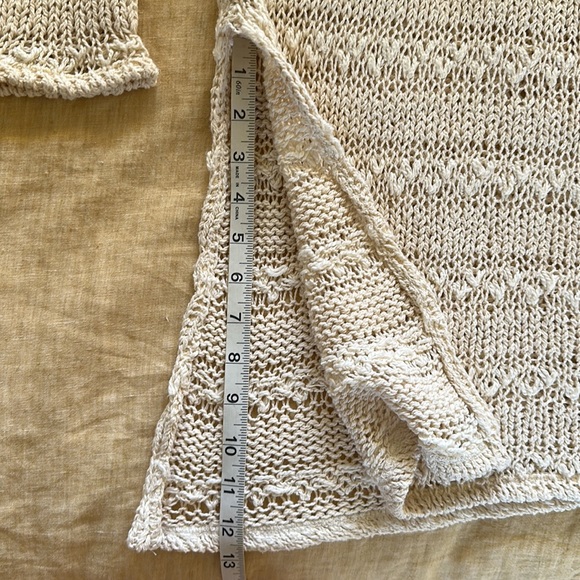 Ro&De - Anthropologie NWOT Ivory Paxton Sweater Tunic - Picture 8 of 13